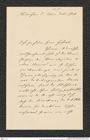Nachlass Franz Steindachner, Brief von Heinrich Balss an Franz Steindachner (02.07.1910), Inv.Nr. 22.01, Seite 1